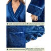 PAVILIA Soft Plush Women Fleece Robe, Cozy Warm Housecoat Bathrobe, Fuzzy Female Long Spa Robes - 3 of 4
