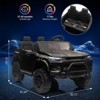 24V Kids Ride on Truck Car with Remote Control,Kids, LED Lights & Music, Storage Trunk,2 Speeds,Bluetooth,MP3,for Boys & Girls - 2 of 4