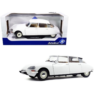1972 Citroen D Special Blanche White 1/18 Diecast Model Car by Solido