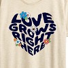 Women's - Instant Message - Love Grows Right Here Short Sleeve Graphic T-Shirt - 2 of 4