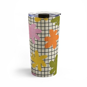 Alisa Galitsyna Playful Flowers20 oz Stainless Steel Travel Mug - Deny Designs - 1 of 4