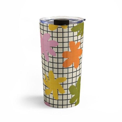 Alisa Galitsyna Playful Flowers20 oz Stainless Steel Travel Mug - Deny Designs - image 1 of 4