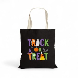 Personalization Mall Trick or Treat Icons Halloween Treat Bag - 1 of 3