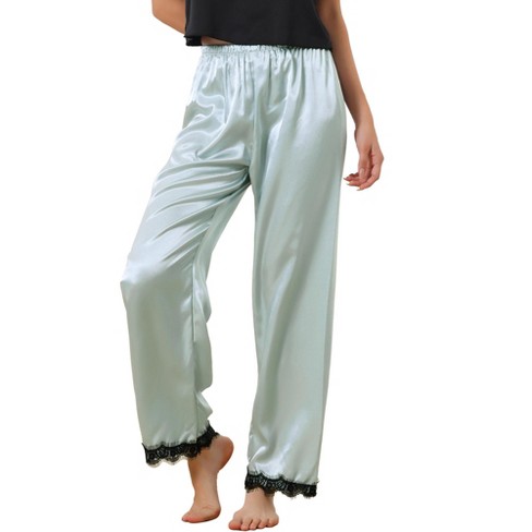 Women's Woven Wide Leg Pajama Pants - Colsie™ Black Xl : Target