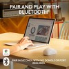 Logitech M240 Silent Bluetooth Mouse Off-White 910007116 - 2 of 4