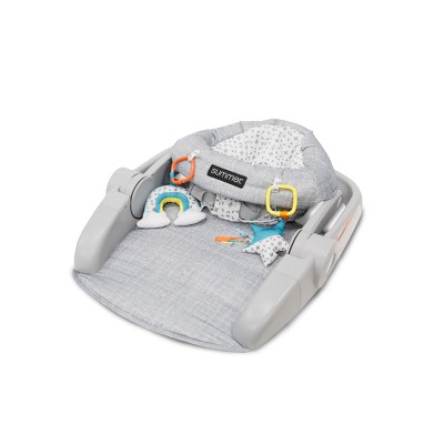 Ingenuity Learn-to-Sit 2-Position Booster Seat - Heather Gray