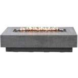 Hampton 56" Outdoor Fire Pit Propane Table Backyard Patio Heater - Elementi