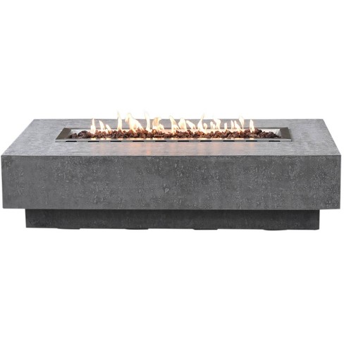 Hampton 56 Natural Gas Fire Pit, Patio Heating Fire Pit