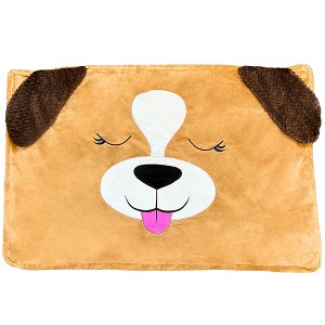 Pet Bed In A Box Slipcover: Biscuit The Beige Dog, Small, 24x18" Animal Bed Case - 1 of 4
