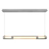 CWI Lighting Neva 36 in LED Integrated Satin Nickel Chandelier - 3 of 4