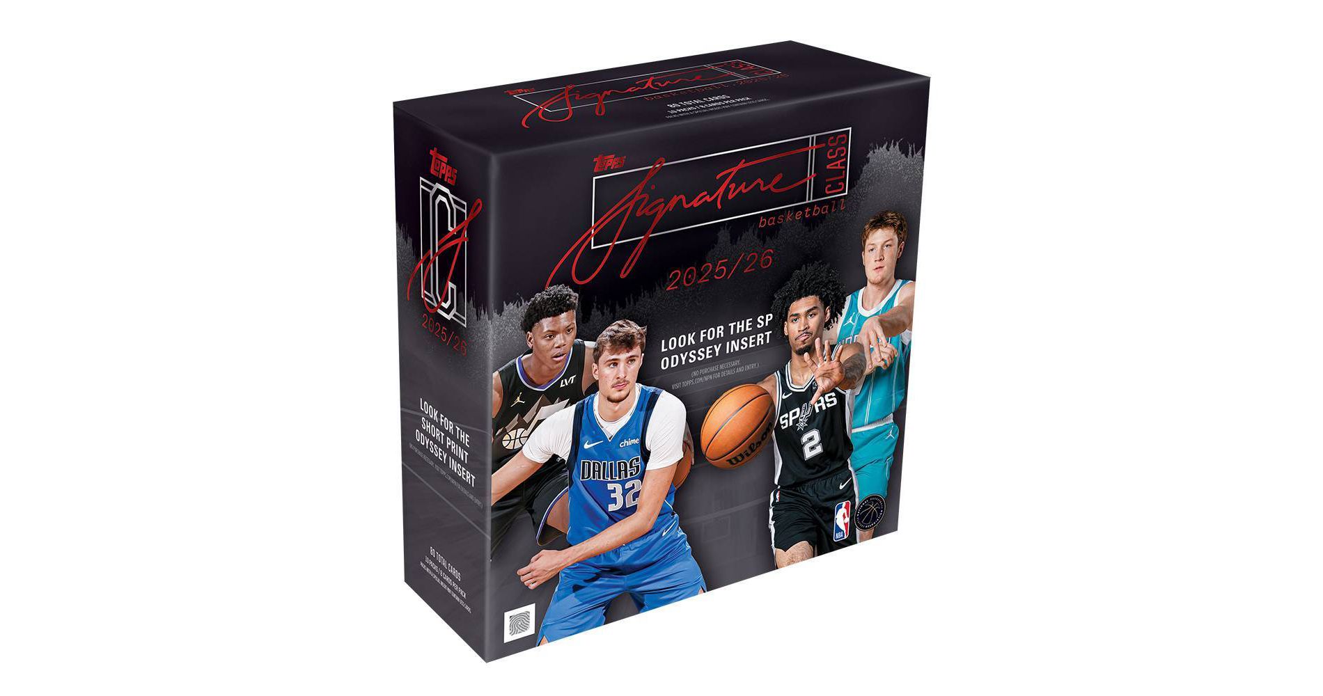 2025-26 Topps NBA Signature Class Basketball Trading Card Mega Box