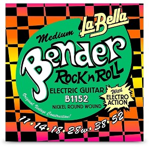 La Bella Bender Rock n Roll Electric Guitar Strings 11 - 52 - 1 of 1