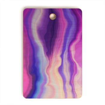 Marta Barragan Camarasa Lilac luminous strokes Cutting Board - Deny Designs