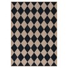 Lahome Diamond Grid Faux Jute Rectangular Indoor Area Rug - 3 of 4