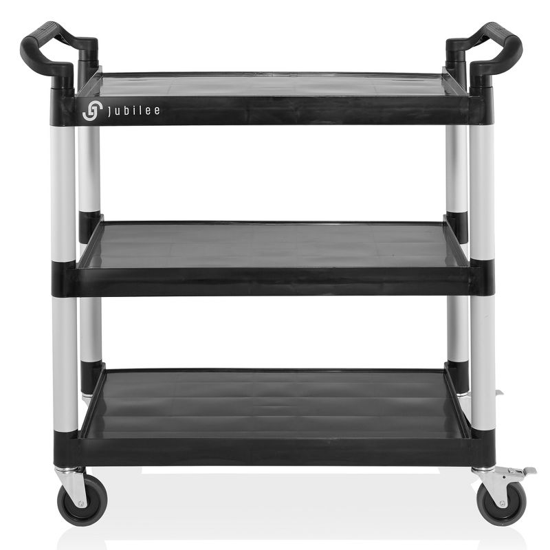 Jubilee 3-Tier Utility Service Cart with Wheels, 2 of 8