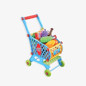 World Tech Toys Kids Shopping Cart 46 Piece Playset - 1 of 3