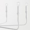 Capital Lighting Paloma 6 - Light Chandelier in  Textured White - 3 of 4