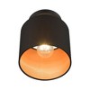 Livex Lighting Sentosa 1 - Light Semi-Flush Mount in  Black - 2 of 4