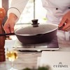 Cuisinel Glass Lid with Steam Vent - 12"-Inch, Compatible with Lodge Cast Iron Skillets - Universal Tempered Replacement Cover, Oven Safe. - 2 of 4