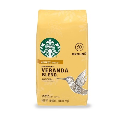 Starbucks Veranda Blonde Light Roast Ground Coffee - 18oz