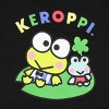 Seven Times Six Sanrio Keroppi And Chippi Women's Graphic Print Adult Crop T-Shirt Black - image 2 of 3