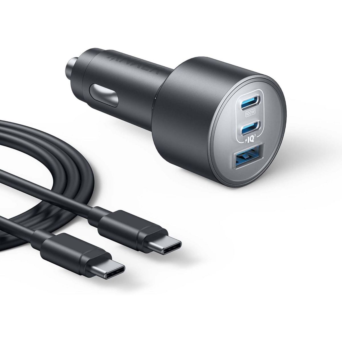 Anker iPhone 17 USB-C Car Charger(167.5W, 3 Ports)