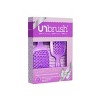 UNbrush Holiday Ombre Purple Detangling Hair Brush Gift Set - 2pk - 3 of 4