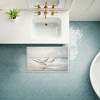 Stupell Industries Blue Haven Bay Birds Printed Plush Bathroom Floor Mat, design by Ramona Murdock - 3 of 4
