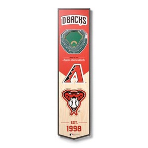 8" x 32" MLB Arizona Diamondbacks 3D Stadium Banner - 1 of 4