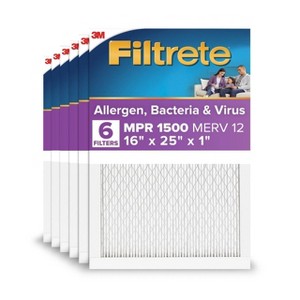 Filtrete 6pk 16''x25''x1'' UR011E Ultra Allergen Reduction - 1 of 4