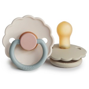 FRIGG Daisy Natural Rubber Pacifier 2-Pack - 1 of 4