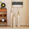 Dexmalle Floor Vases Gold Large Vases set of 3 - 4 of 4