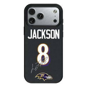 NFL Baltimore Ravens Players Game Tactic MagSafe Compatible Cell Phone Case for Apple iPhone 17 Series - 1 of 4