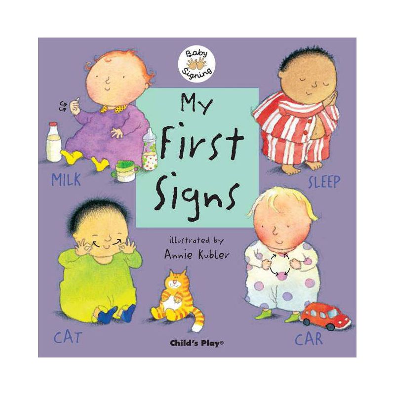 My First Signs - (Baby Signing) (Board Book), 1 of 2
