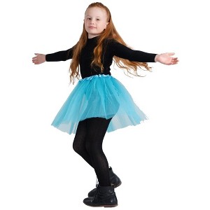 Dress Up America Tutu for Girls - 4 Layered Tulle Ballet Skirts - 15" Princess Tutu - 1 of 1