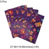 Unique Bargains Gift Wrap Paper Glossy Coated Paper 27.56 "x19.69 " 5 Pcs - 3 of 4