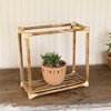 Square Wall Shelf Natural Cane by Foreside Home & Garden - 2 of 4