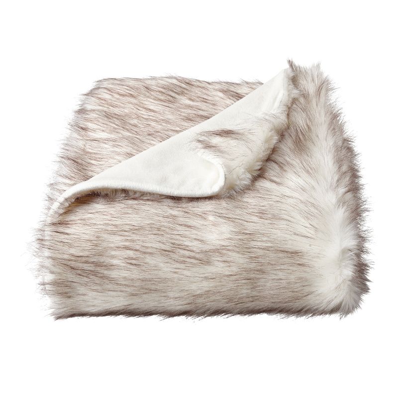 Hastings Home Faux Fur Throw Blanket - Hypoallergenic for Sofas and Beds, 3 of 9