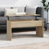 vidaXL Coffee Table White Engineered wood Medium-sized - 2 of 4