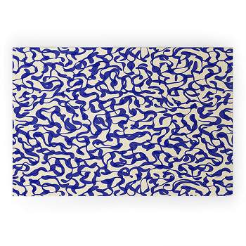 Alisa Galitsyna Playful strokes 2 Welcome Mat -Society6
