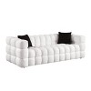 NicBex Couch for Living Room 62.2" Tufted Cloud Couch Sofa Boucle Sofa Couch 2 Seater Comfy Couch Modern Upholstered with 2 Pillows - 4 of 4