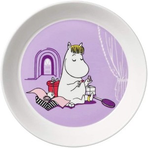 Moomin Plate 19cm 7.48" Snorkmaiden Lila - 1 of 1
