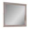 Royal Hampton Dresser Mirror, Beveled Glass, White Solid Wood Frame, 36x40 - 2 of 4