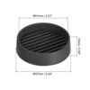 Unique Bargains Round Non-Slip Furniture Leg Floor Protectors for Bed Stopper 4 Pcs 2'' Black - 2 of 4