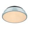 Golden Lighting Duncan Flush Mount - 14" - 2 of 4