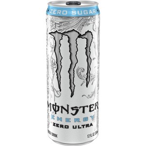 Monster Energy Zero Ultra Energy Drink - 12 fl oz Can - 1 of 2