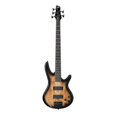 Photo 1 of Ibanez GSR205SM 5-String Electric Bass Guitar (Right-Hand, Natural Gray Burst)