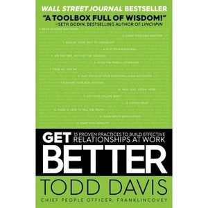 Get Better - by  Todd Davis (Paperback) - 1 of 1