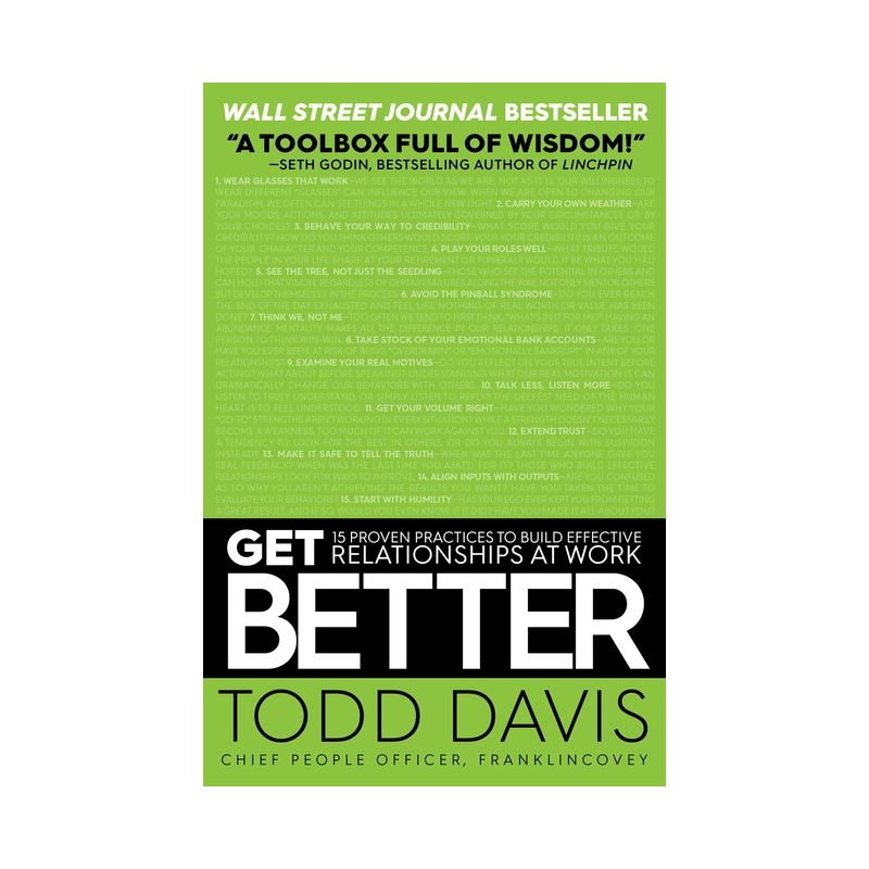 Get Better - by  Todd Davis (Paperback), 1 of 2