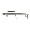 GDFStudio Joy Outdoor Aluminum Adjustable Chaise Lounge with Mesh Seating (Set of 2) - 4 of 4